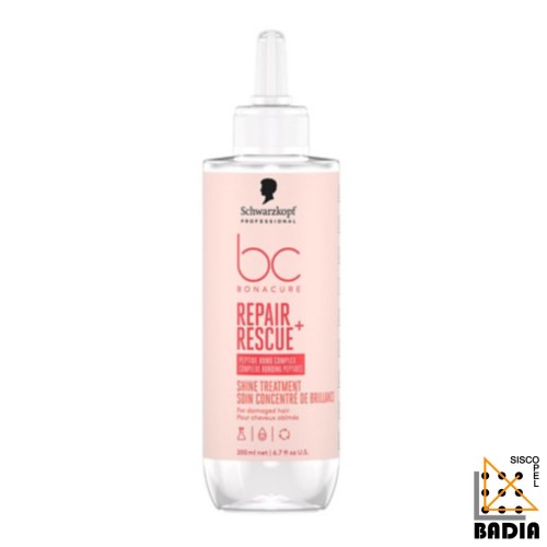 Tratamiento Iluminador Schwarzkopf Bonacure Repair Rescue+ de 200ml Shine Treatment Tratamiento Iluminador Schwarzkopf Bonacure Repair Rescue+ de 200ml Shine Treatment