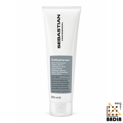 Baño de Brillo Semipermanente Sebastian Cellophanes Clear Shine de 300ml Baño de Brillo Semipermanente Sebastian Cellophanes Clear Shine de 300ml