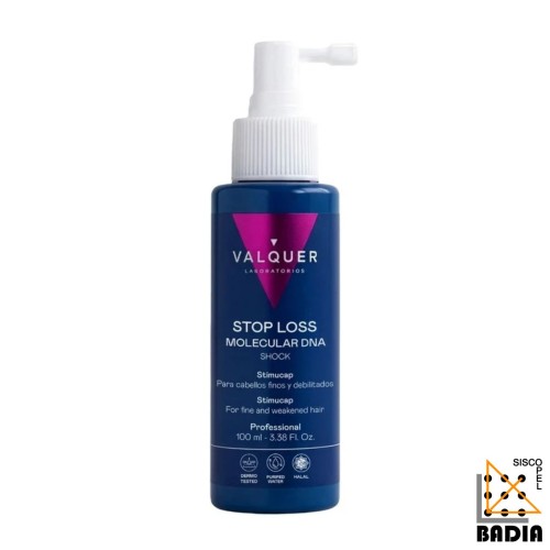 Loción Anticaída Valquer Shock Caída ADN Molecular de 100ml