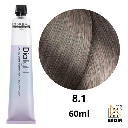 Coloración Ácida L'Oréal Professionnel Dia Light 8.1 de 60ml Coloración Ácida L'Oréal Professionnel Dia Light 8.1 de 60ml