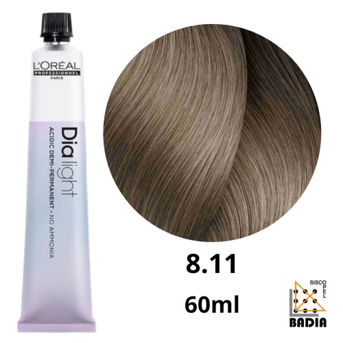 Coloración Ácida L'Oréal Professionnel Dia Light 8.11 de 60ml