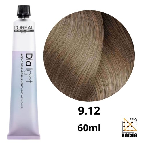 Coloración Ácida L'Oréal Professionnel Dia Light 9.12 de 60ml Coloración Ácida L'Oréal Professionnel Dia Light 9.12 de 60ml