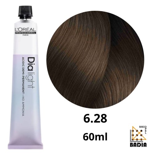 Coloración Ácida L'Oréal Professionnel Dia Light 6.28 de 60ml