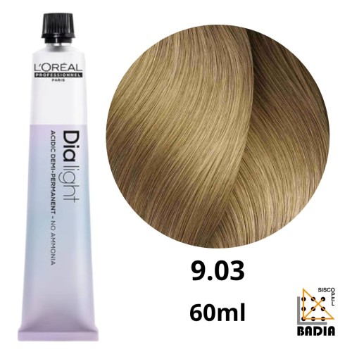 Coloración Ácida L'Oréal Professionnel Dia Light 9.03 de 60ml
