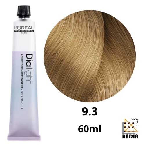Coloración Ácida L'Oréal Professionnel Dia Light 9.3 de 60ml