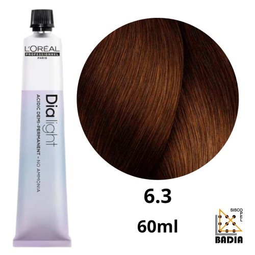 Coloración Ácida L'Oréal Professionnel Dia Light 6.3 de 60ml Coloración Ácida L'Oréal Professionnel Dia Light 6.3 de 60ml