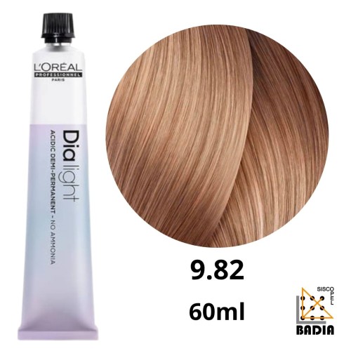 Coloración Ácida L'Oréal Professionnel Dia Light 9.82 de 60ml Coloración Ácida L'Oréal Professionnel Dia Light 9.82 de 60ml