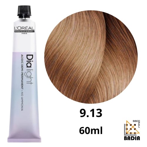 Coloración Ácida L'Oréal Professionnel Dia Light 9.13 de 60ml