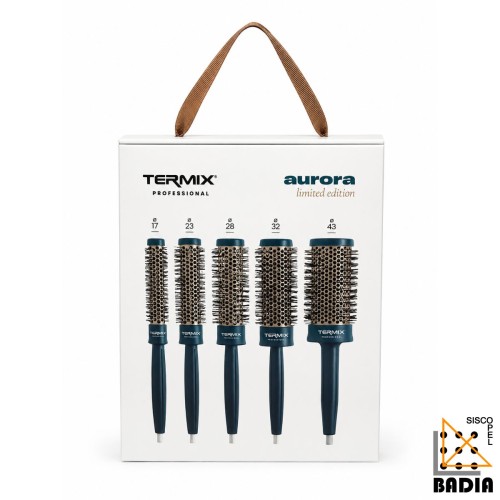 Pack Cepillos Térmicos Termix Aurora Limited Edition de 5 Unidades 17/23/28/32/43