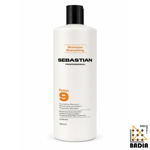 Champú Nutritivo Sebastian Potion 9 Nourishing de 1000ml Champú Nutritivo Sebastian Potion 9 Nourishing de 1000ml