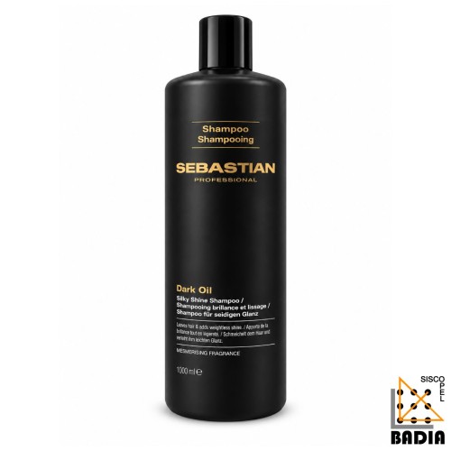 Champú Suavizante y de Brillo Sebastian Professional Dark Oil de 1000ml Champú Suavizante y de Brillo Sebastian Professional Dark Oil de 1000ml
