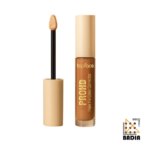 Corrector de Color TopFace ProHD Flaw Fix Color Corrector Tono 003 Amber Honey de Alta Cobertura Corrector de Color TopFace ProHD Flaw Fix Color Corrector Tono 003 Amber Honey de Alta Cobertura