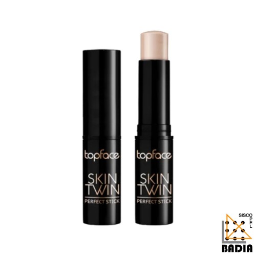 Iluminador en Stick TopFace Skin Twin Perfect Stick Highlighter Tono 003-Diamond con Vitamina E Iluminador en Stick TopFace Skin Twin Perfect Stick Highlighter Tono 003-Diamond con Vitamina E