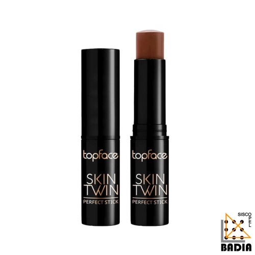 Contorno en Stick TopFace Skin Twin Perfect Stick Contour Tono 004-Diana con Vitamina E Contorno en Stick TopFace Skin Twin Perfect Stick Contour Tono 004-Diana con Vitamina E