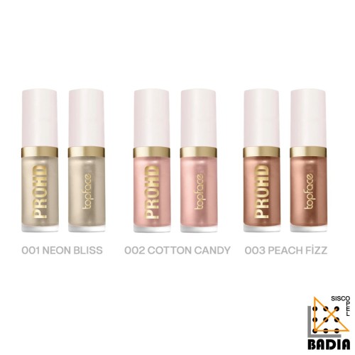 Iluminador Líquido TopFace ProHD Super Dewy Tono 001 Neon Bliss con Ácido Hialurónico Iluminador Líquido TopFace ProHD Super Dewy Tono 001 Neon Bliss con Ácido Hialurónico