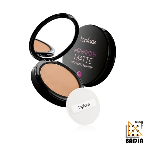 Polvo Compacto TopFace Skin Editor Matte Finishing Powder Tono 005 con FPS 15