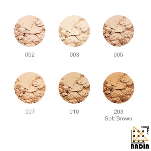 Polvo Compacto TopFace Skin Editor Matte Finishing Powder Tono 203 con FPS 15 Polvo Compacto TopFace Skin Editor Matte Finishing Powder Tono 203 con FPS 15