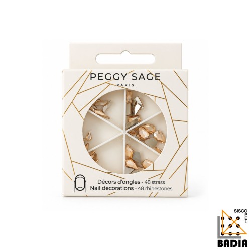 Adornos de Uñas Peggy Sage Moondust de 48 Unidades Adornos de Uñas Peggy Sage Moondust de 48 Unidades