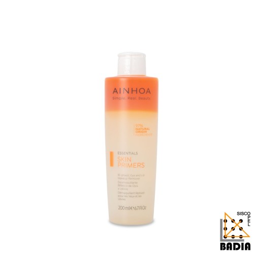 Desmaquillante Bifásico de Ojos y Labios Ainhoa Skin Primers de 200ml