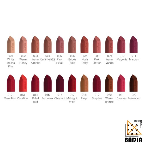 Barra de Labios Mate TopFace Instyle Matte Lipstick 005 con Aceite de Coco