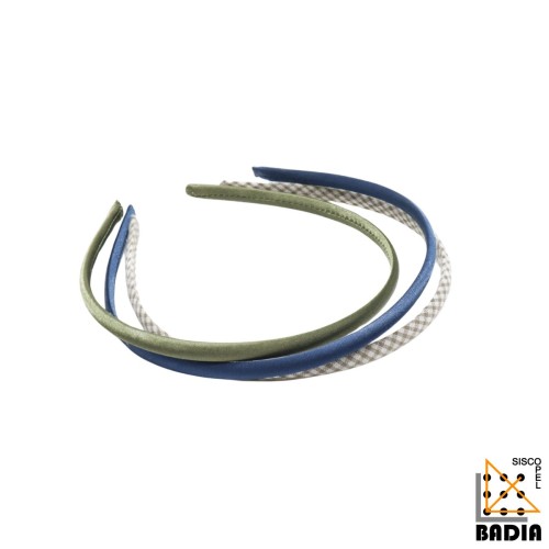 Pack de 3 Diademas Finas Ponette de Colores y Estampados