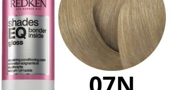 Qe 07n Color Tinte de Coloración Ácida Redken Shades EQ Bonder Inside 07N Mirage de 60ml