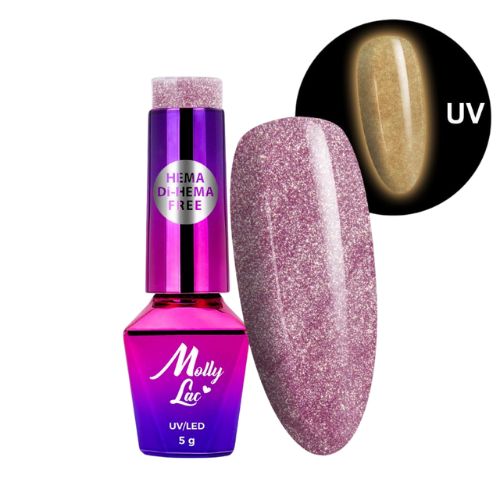 Esmalte Semipermanente Molly Lac Nigth Glowing 674 5ml Esmalte Semipermanente Molly Lac Nigth Glowing 674 5ml