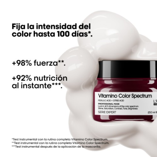 Mascarilla L'OREAL PARIS Professionnel Vitamino Color Spectrum 250ml Mascarilla L'OREAL PARIS Professionnel Vitamino Color Spectrum 250ml