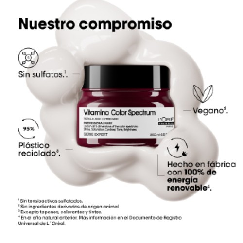 Mascarilla L'OREAL PARIS Professionnel Vitamino Color Spectrum 250ml Mascarilla L'OREAL PARIS Professionnel Vitamino Color Spectrum 250ml