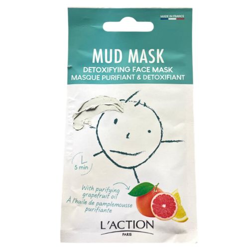 Mascarilla Facial L'Action Mud Mask Desintoxicante Mascarilla Facial L'Action Mud Mask Desintoxicante
