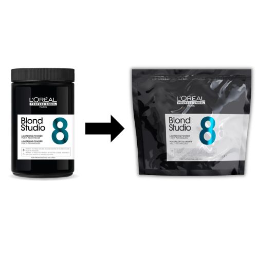 Polvo Decolorante L'Oreal Paris Blond Studio 8 Tonos 500gr Polvo Decolorante L'Oreal Paris Blond Studio 8 Tonos 500gr