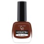 Esmalte para Uñas Naturales Golden Rose Keratin Nail Color Nº49 Marrón de 10,5ml