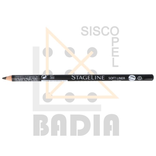 Perfilador de Labios Automático Stageline Soft Lip Liner Nº01 en Negro