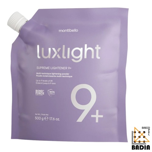 Polvo Decolorante Multitécnicas Montibello Luxlight Supreme 9+ de 500g Polvo Decolorante Multitécnicas Montibello Luxlight Supreme 9+ de 500g