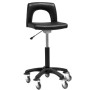 Taburete para Peluquería Sinelco SF Square Classic M en Negro