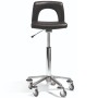 Taburete para Peluquería Sinelco SF Square Classic M en Aluminio