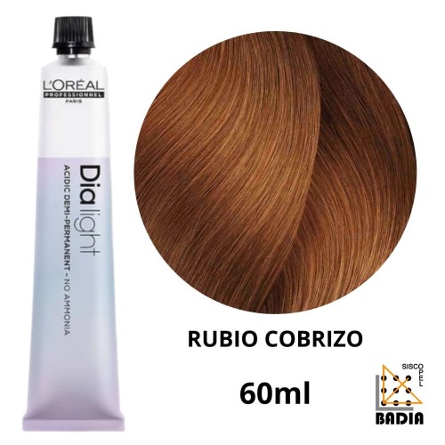 Tinte de Coloración Ácida L'Oreal Professionel Dia Light 7.4 Rubio Cobrizo de 60ml Tinte de Coloración Ácida L'Oreal Professionel Dia Light 7.4 Rubio Cobrizo de 60ml
