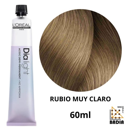 Tinte de Coloración Ácida L'Oreal Professionel Dia Light 9 Rubio Muy Claro de 60ml Tinte de Coloración Ácida L'Oreal Professionel Dia Light 9 Rubio Muy Claro de 60ml