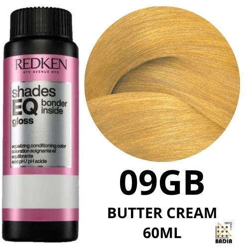 Tinte de Coloración Ácida Redken Shades EQ Bonder Inside 09GB Butter Cream de 60ml Tinte de Coloración Ácida Redken Shades EQ Bonder Inside 09GB Butter Cream de 60ml
