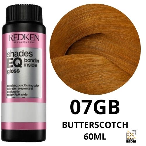 Tinte de Coloración Acida Redken Shades EQ Bonder Inside 07GB Butterscotch de 60ml Tinte de Coloración Acida Redken Shades EQ Bonder Inside 07GB Butterscotch de 60ml