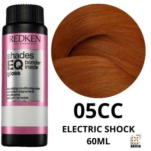 Tinte de Coloración Ácida Redken Shades EQ Bonder Inside 05CC Electric Shock de 60ml Tinte de Coloración Ácida Redken Shades EQ Bonder Inside 05CC Electric Shock de 60ml