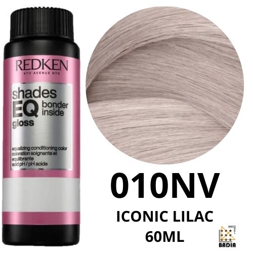 Tinte de Coloración Acida Redken Shades EQ Bonder Inside 010NV Iconic Lilac de 60ml