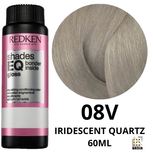 Tinte de Coloración Ácida Redken Shades EQ Bonder Inside 08V Iridescent Quartz de 60ml Tinte de Coloración Ácida Redken Shades EQ Bonder Inside 08V Iridescent Quartz de 60ml
