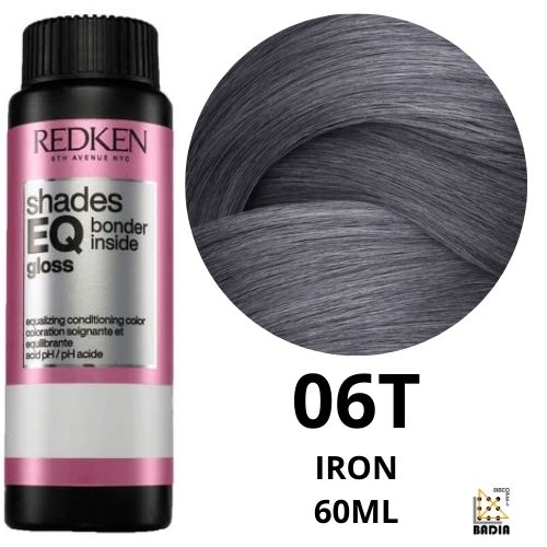 Tinte de Coloración Acida Redken Shades EQ Bonder Inside 06T Iron de 60ml Tinte de Coloración Acida Redken Shades EQ Bonder Inside 06T Iron de 60ml