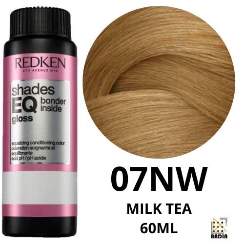 Tinte de Coloración Ácida Redken Shades EQ Bonder Inside 07NW Milk Tea de 60ml Tinte de Coloración Ácida Redken Shades EQ Bonder Inside 07NW Milk Tea de 60ml