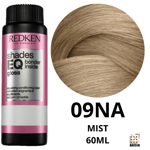 Tinte de Coloración Ácida Redken Shades EQ Bonder Inside 09NA Mist de 60ml Tinte de Coloración Ácida Redken Shades EQ Bonder Inside 09NA Mist de 60ml