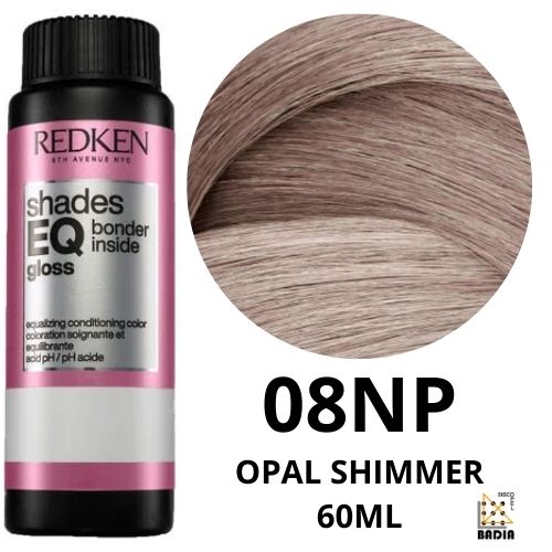 Tinte de Coloración Ácida Redken Shades EQ Bonder Inside 08NP Opal Shimmer de 60ml Tinte de Coloración Ácida Redken Shades EQ Bonder Inside 08NP Opal Shimmer de 60ml