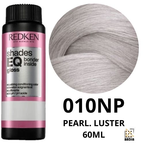 Tinte de Coloración Acida Redken Shades EQ Bonder Inside 010NP Pearl. Luster de 60ml Tinte de Coloración Acida Redken Shades EQ Bonder Inside 010NP Pearl. Luster de 60ml