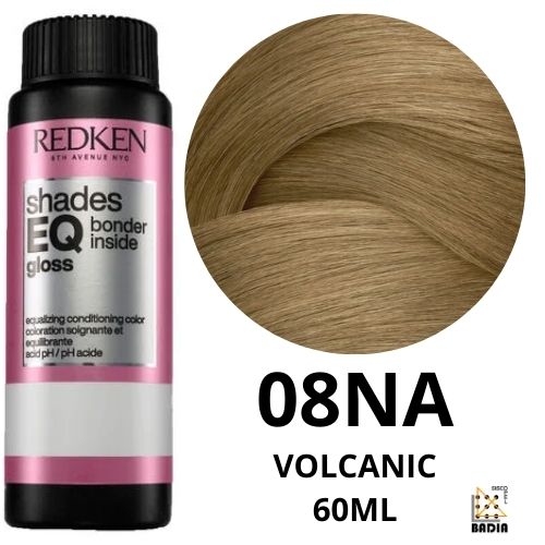 Tinte de Coloración Ácida Redken Shades EQ Bonder Inside 08NA Volcanic de 60ml Tinte de Coloración Ácida Redken Shades EQ Bonder Inside 08NA Volcanic de 60ml