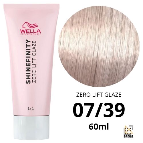 Tinte de Coloración Ácida Wella Professionals ShineFinity Zero Lift Glaze 07/39 Rubio Medio Dorado Ceniza de 60ml Tinte de Coloración Ácida Wella Professionals ShineFinity Zero Lift Glaze 07/39 Rubio Medio Dorado Ceniza de 60ml